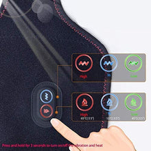 Load image into Gallery viewer, Heated Knee Brace Wrap, JADE KIT 3 Adjustable Heating Vibration Massager Knee Wrap Support Massaging Knee Pad for Joint Pain, Arthritis Pain Relief, 1 Pack